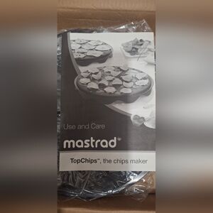 Mastrad TopChips Kit Microwave Potato Chips Maker Vegetable & Fruits Food NEW